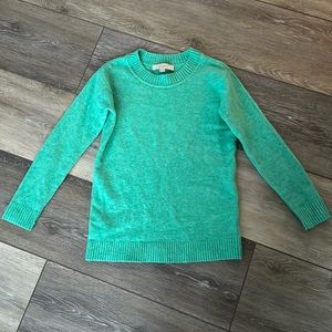 Loft Green Crewneck Sweater